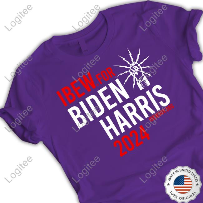 Ibew For Biden Harris 2024 Tee Logitee