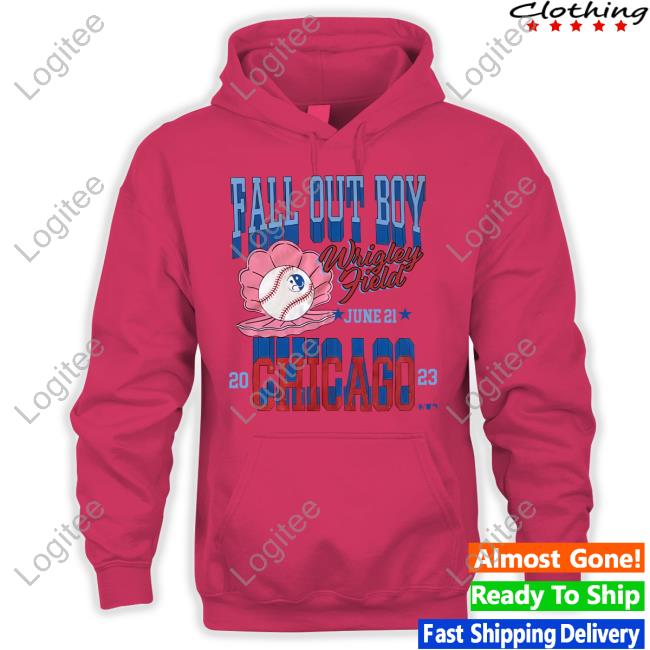 Fall Out Boy Wrigley Field June 21 Chicago 2023 baseball T-shirt, hoodie,  sweater, long sleeve and tank top