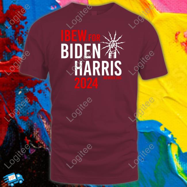 Ibew For Biden Harris 2024 Tee - Logitee