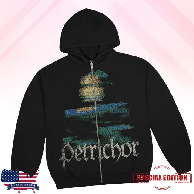 070 Shake Merch Store Petrichor Blur Zip Crewneck Sweatshirt